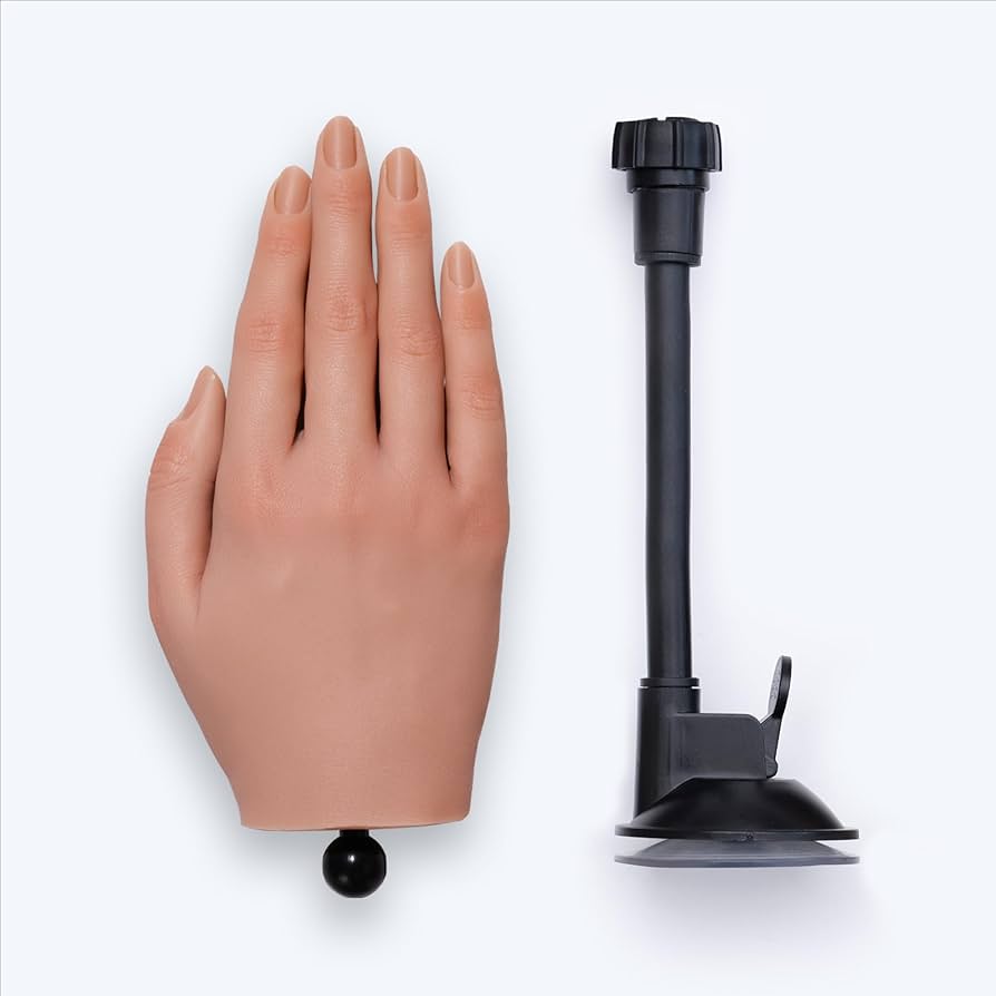 認定モデルハンド 練習用ハンドモデル Amazon.co.jp: Naochi ネイル練習用ハンドマネキン シリコン製
